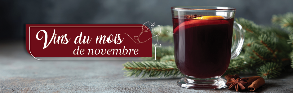Nos vins du mois !