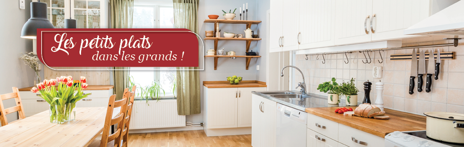à saisir Mercredi, 05.11.
Les petits plats dans les grands à saisir Mercredi, 05.11.