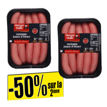 METZGER MULLER Véritable knacks d'Alsace