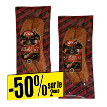 2 Saucisses de Montbéliard