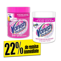 VANISH Détachant textile en poudre***