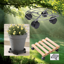 Powertec Garden Support roulant pour plantes